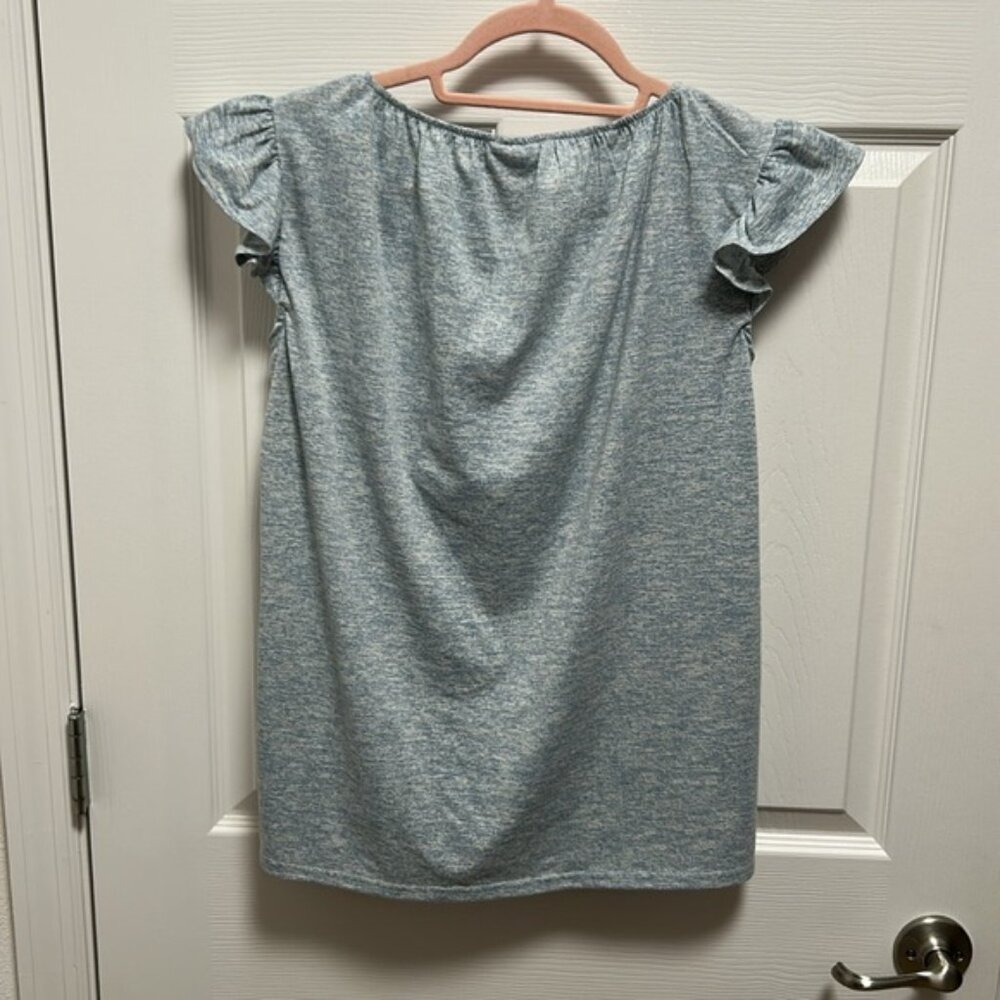 Lularoe STASHA RUFFLE TOP - Picture 2 of 2